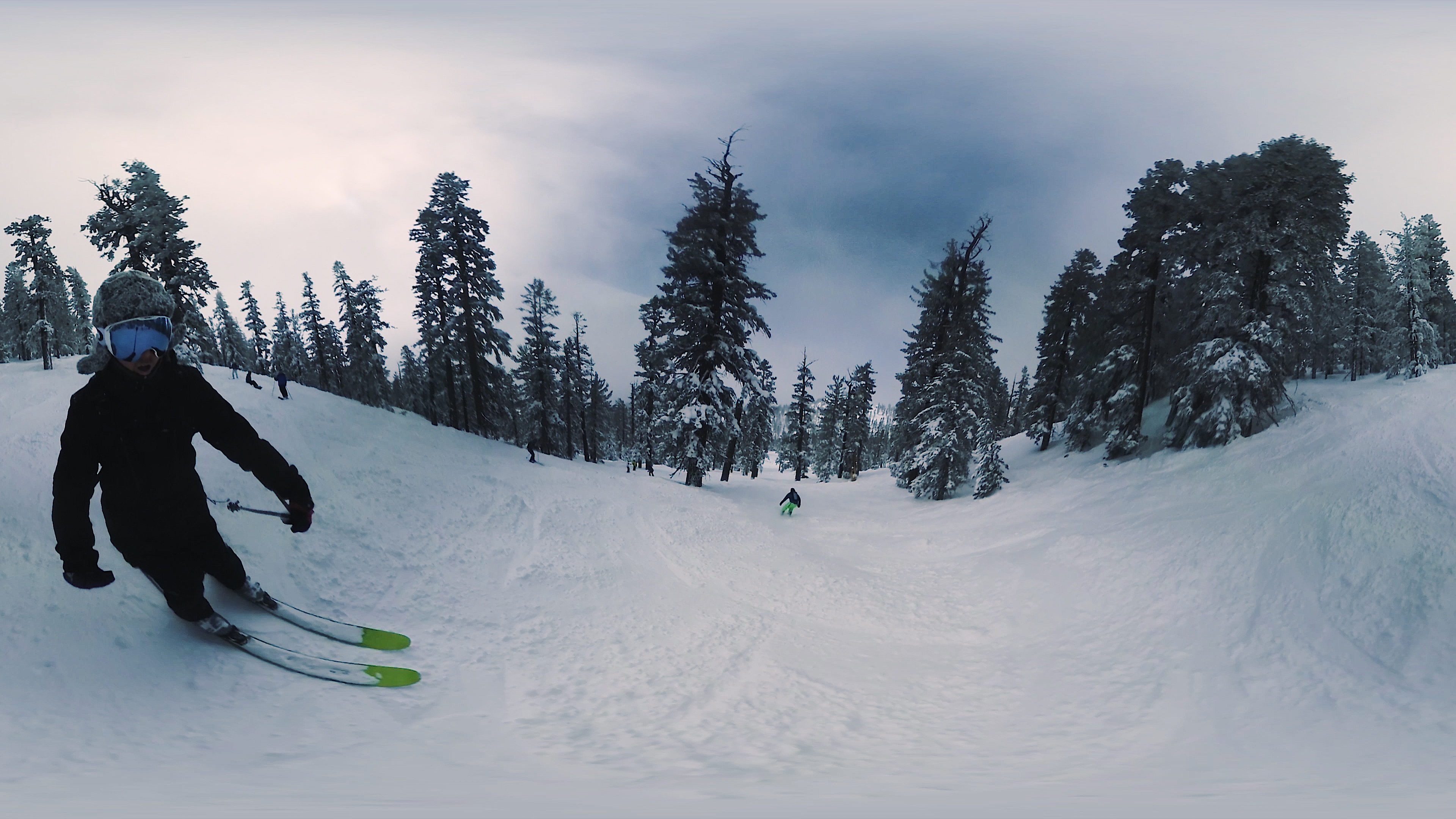 Heavenly Ski Resort  Lake Tahoe 2017 <br> Nikon Keymission 360°